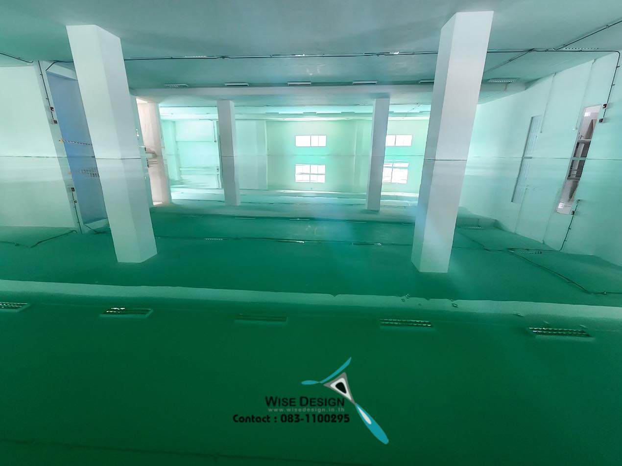 Epoxy Self-Leveling :: พื้นที่ 2200Sqm