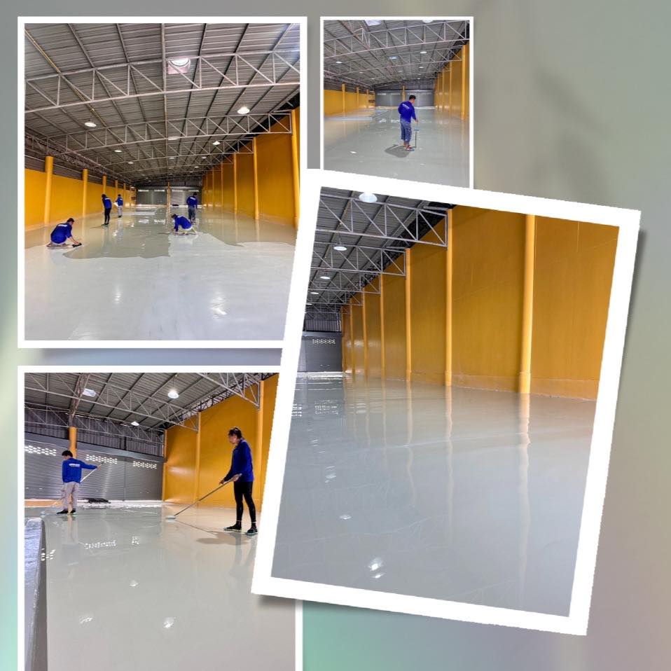 Epoxy Self-Leveling :: พื้นที่ 450 Sqm