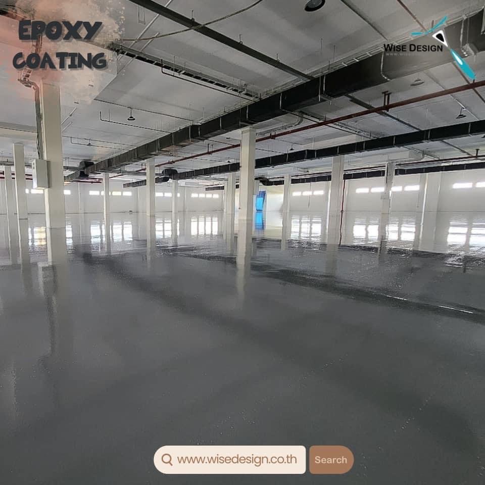 EPOXY COATING :: โรงงานอิเล็กทรอนิกส์ (โซน1) :: พื้นที่ 2700Sqm