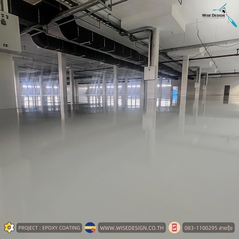 EPOXY COATING :: โรงงานอิเล็กทรอนิกส์ (โซน2) :: พื้นที่ 2600Sqm