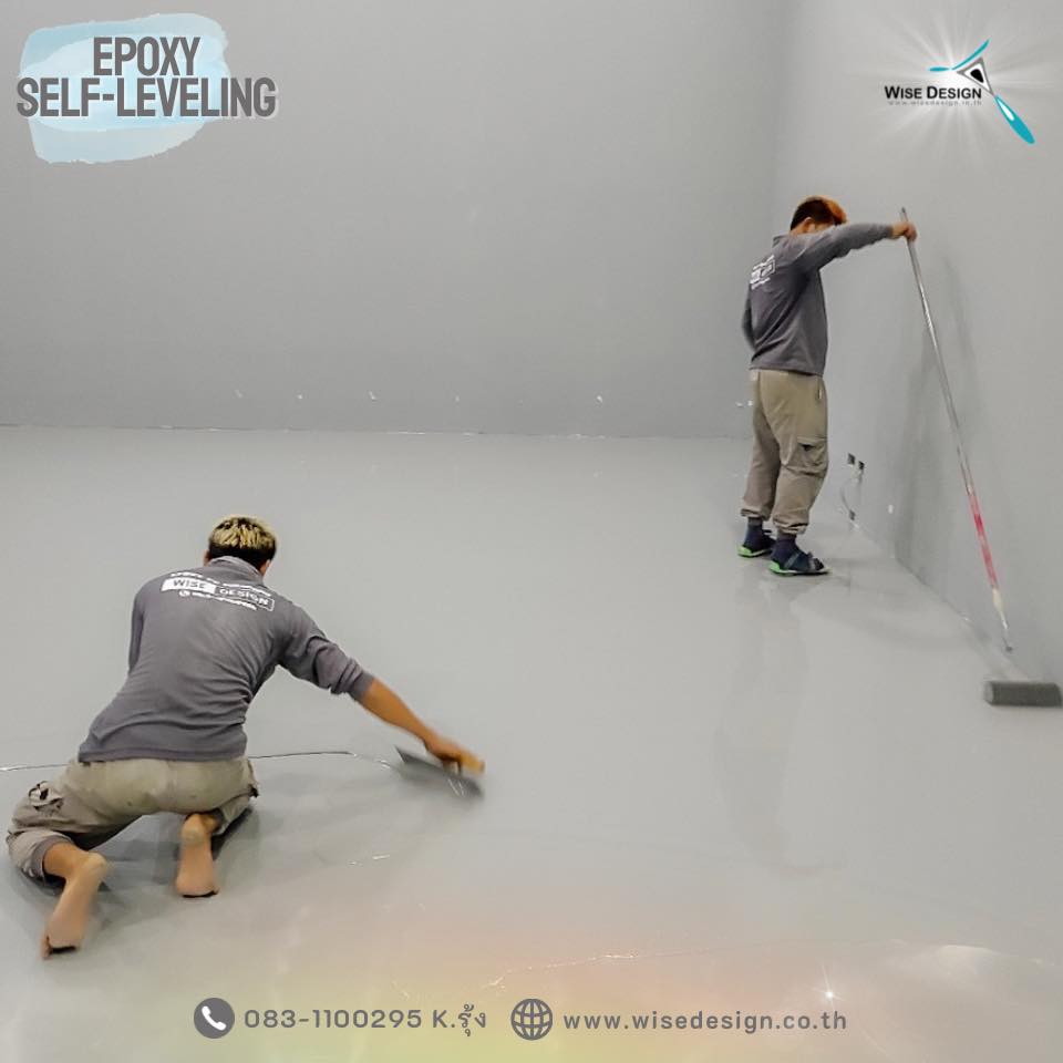 EPOXY Self-Leveling :: 3D Art Gallery :: พื้นที่ 150Sqm