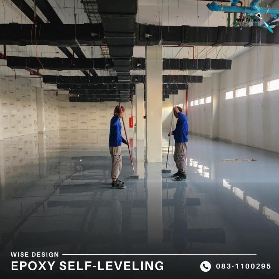 EPOXY SELF-LEVELING :: พื้นที่ 600Sqm