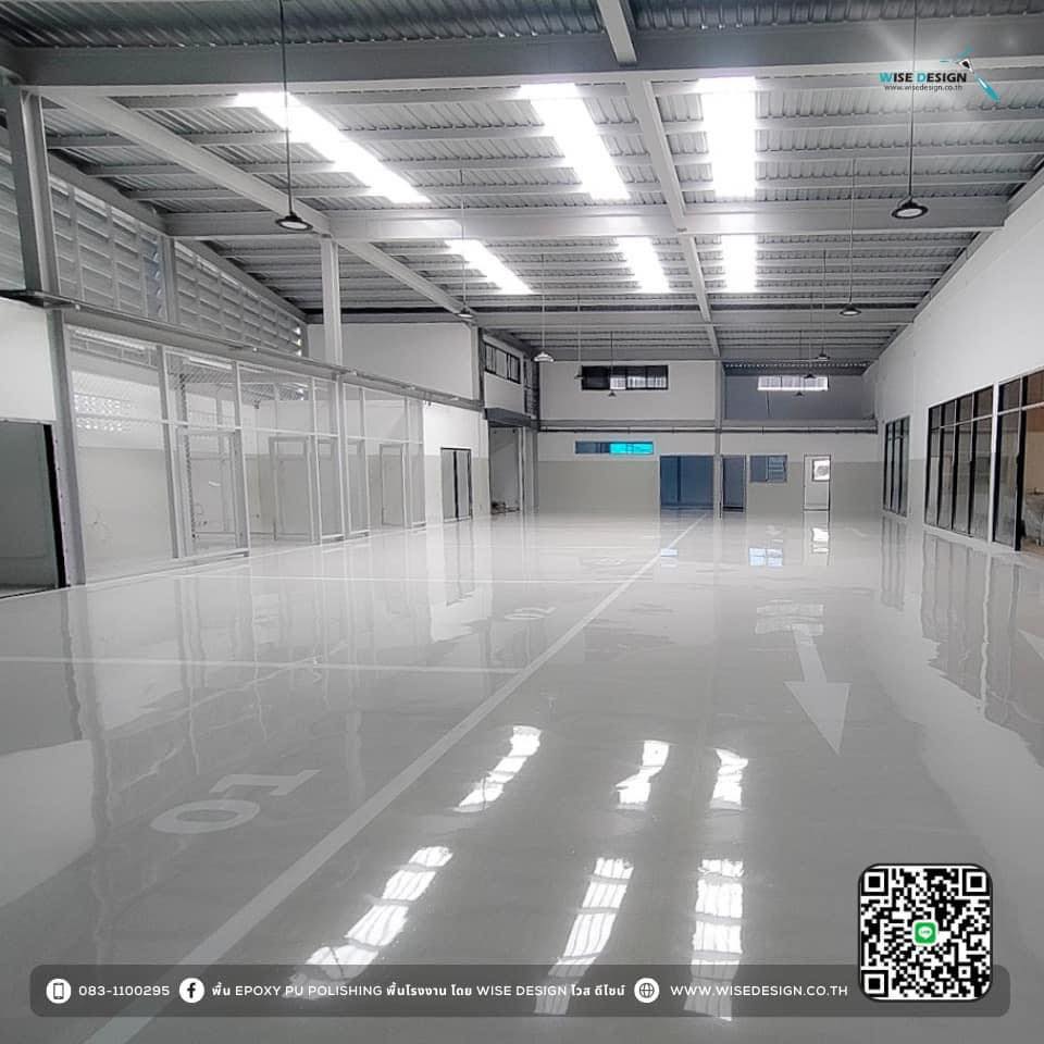 EPOXY SELF-LEVELING :: SHOWROOM BYD :: พื้นที่ 600Sqm