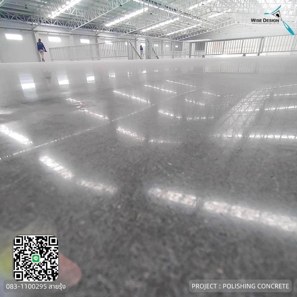 POLISHING CONCRETE :: พื้นที่ 2,200Sqm