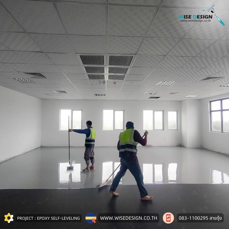 Epoxy Self-Leveling (Anti-static) :: พื้นที่ 700Sqm