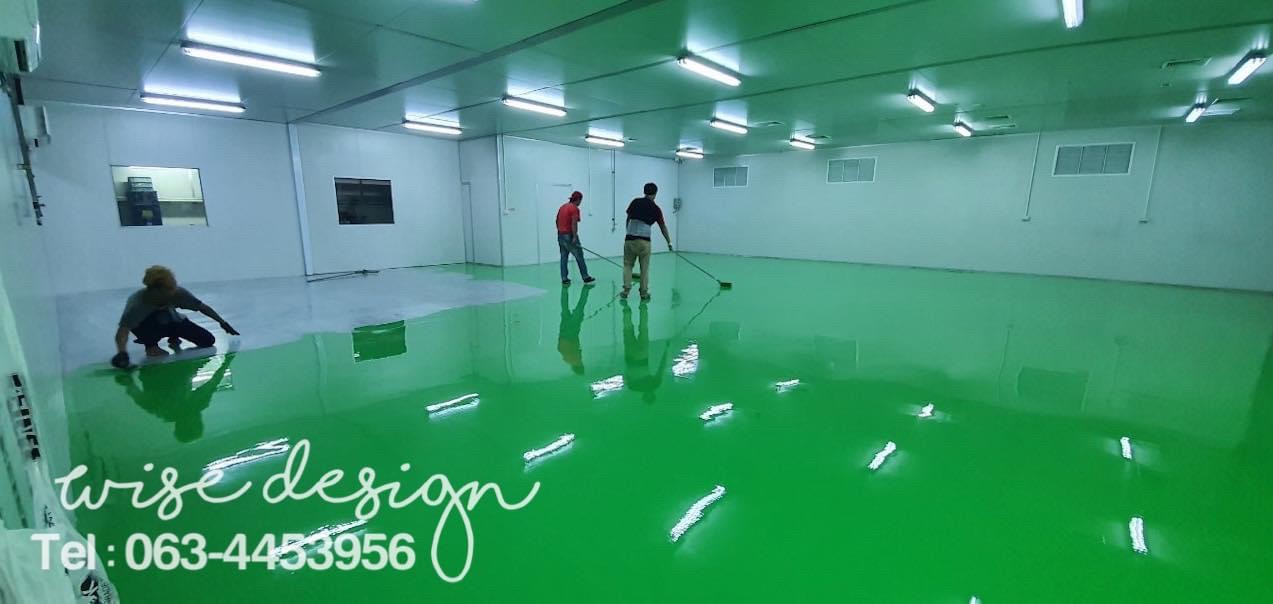 EPOXY SELF-LEVELING :: พื้นที่ 250 ตร.ม.