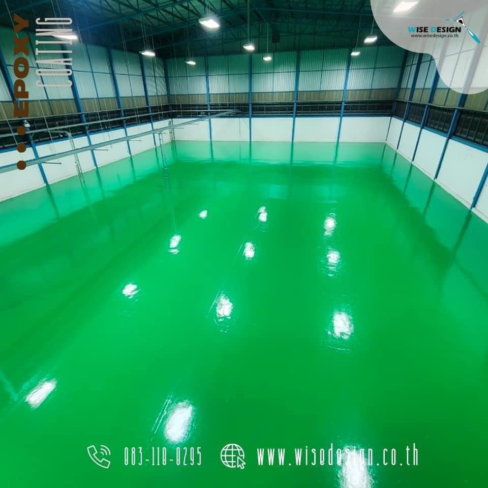 Epoxy Coating :: พื้นที่ 1,200Sqm