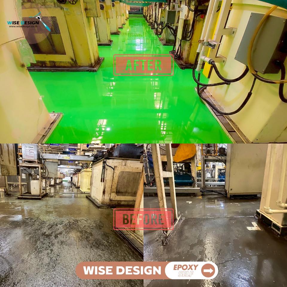 Epoxy Self-leveling :: พื้นที่ 700Sqm