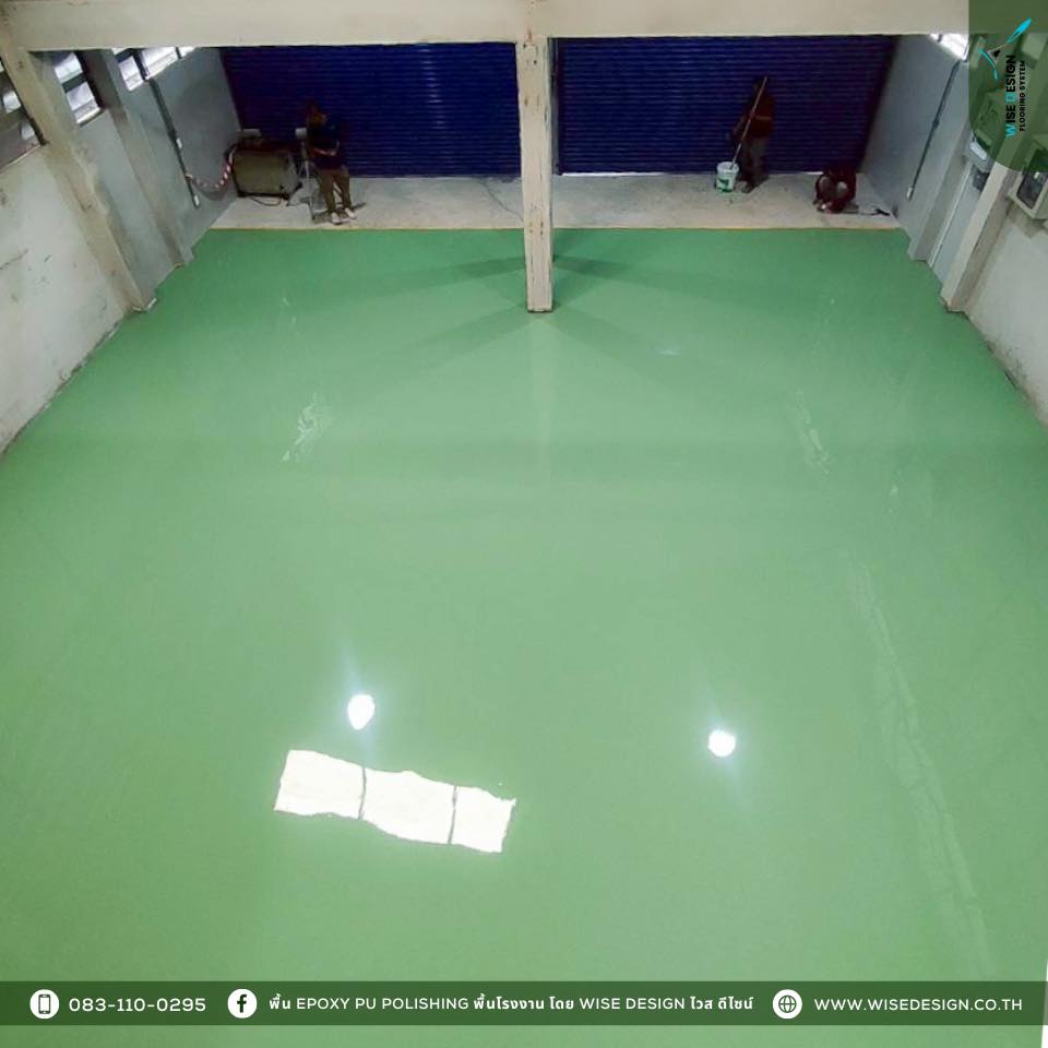 Epoxy Self-leveling :: พื้นที่ 100Sqm