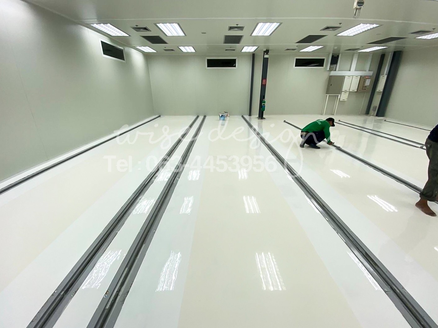 EPOXY SELF-LEVELING :: พื้นที่ 800 ตร.ม.