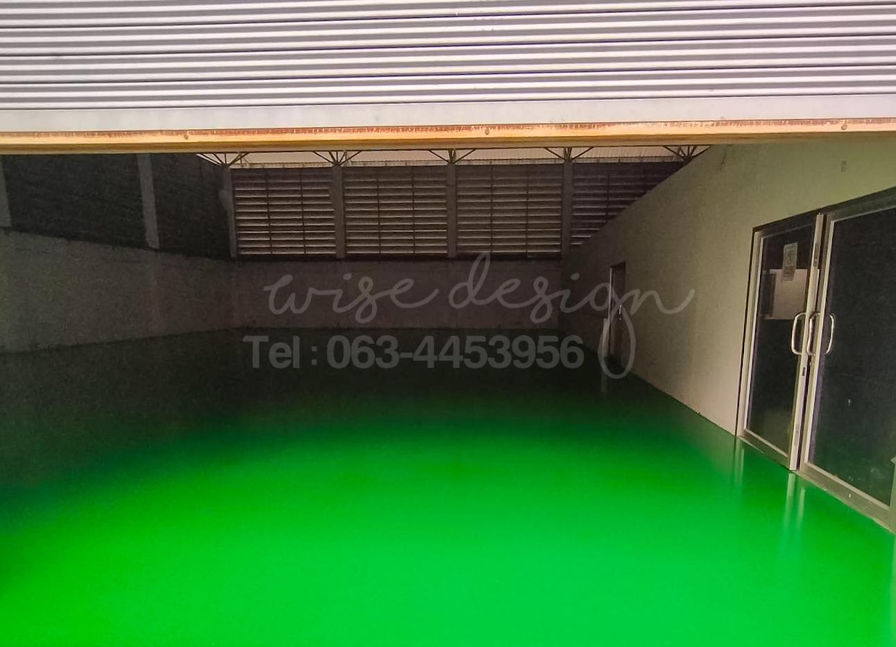 EPOXY COATING :: พื้นที่ 2,000 ตร.ม.