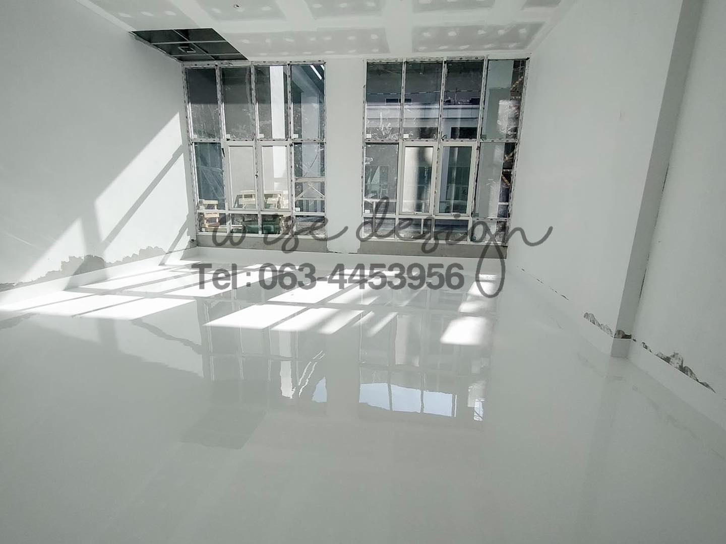 EPOXY SELF-LEVELING :: พื้นที่รวม 4,000 ตร.ม.  (Fl3)