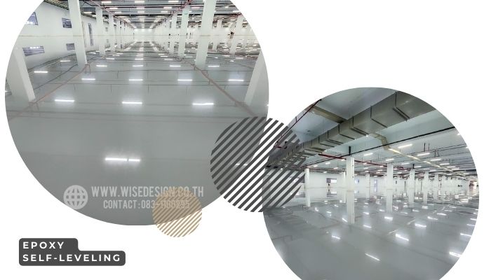 Epoxy Self-Leveling  :: พื้นที่รวม 3000 Sqm.