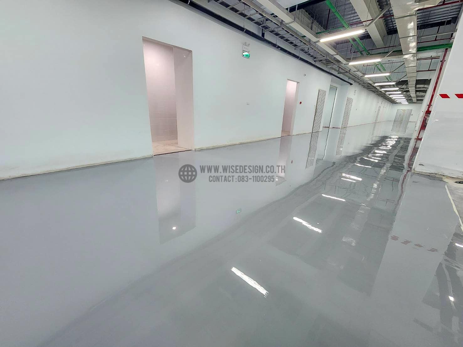 Epoxy Self-Leveling  :: พื้นที่รวม 3000 Sqm.