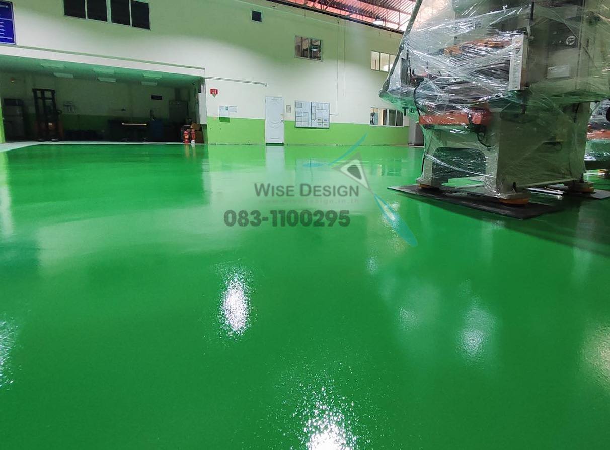 Epoxy Coating  :: พื้นที่ 450 Sqm.