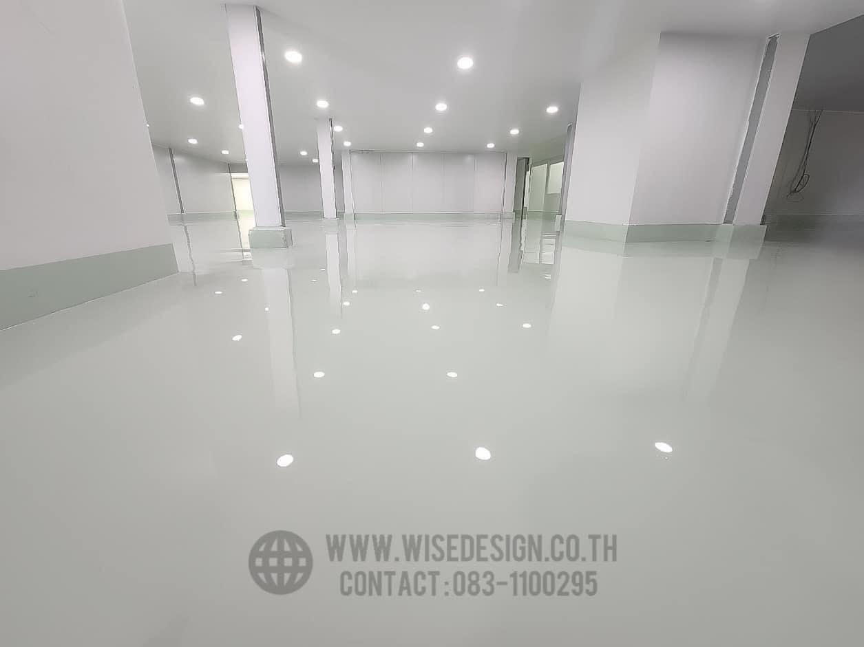 Epoxy Self-Leveling หนา4mm :: พื้นที่ 830 Sqm.